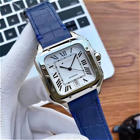 used cartier santos men's watch